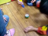 Trying to make things work (3 spinning tops)