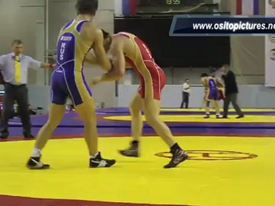 MUDAEV vs CHEKHIRKIN GRECO-ROMAN SENIOR WRESTLING SARANSK RUSSIA 2012