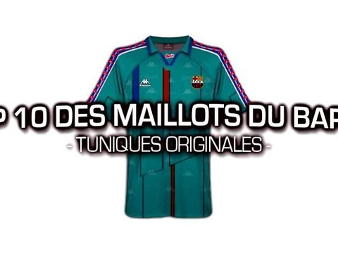 Top 10 des maillots les plus originaux du Barça