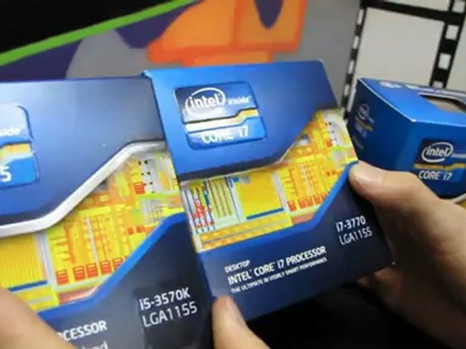 Intel 3770K 3570K Ivy Bridge 3rd Generation Core CPU Unboxing & First Look Linus Tech Tips