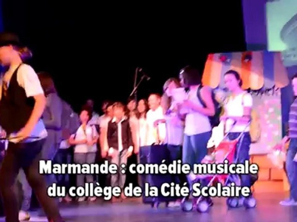 Marmande comédie musicale collège