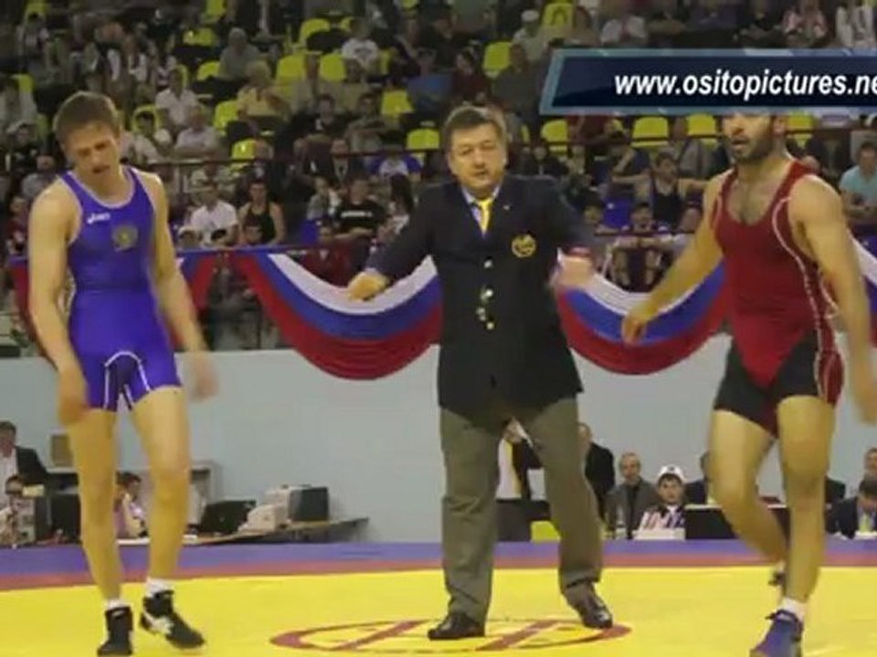 GRIGORYAN vs SALEEV GRECO-ROMAN SENIOR WRESTLING SARANSK RUSSIA OSITOPICTURES.NET