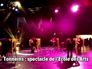 Tonneins: spectacle de l'école des arts