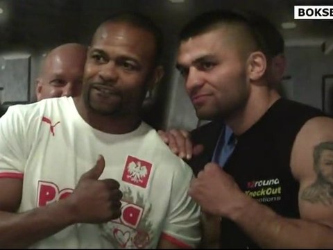Dawid Kostecki i Roy Jones Jr. twarzą w twarz