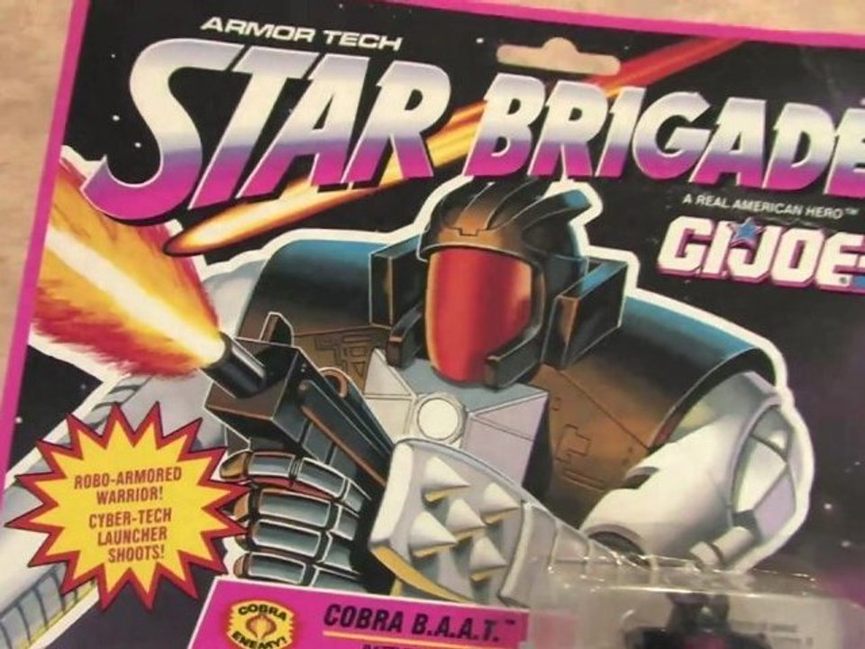 Classic Toy Room - G.I. JOE STAR BRIGADE Cobra B.A.A.T. action figure review