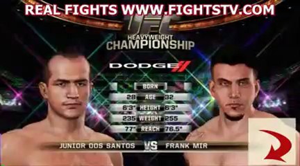 Watch Junior Dos Santos vs Frank Mir
