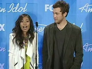 American Idol's Jessica and Phillip on being finalists