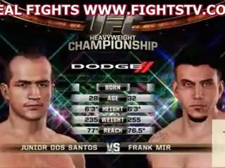 Frank Mir vs Junior Dos Santos full fight
