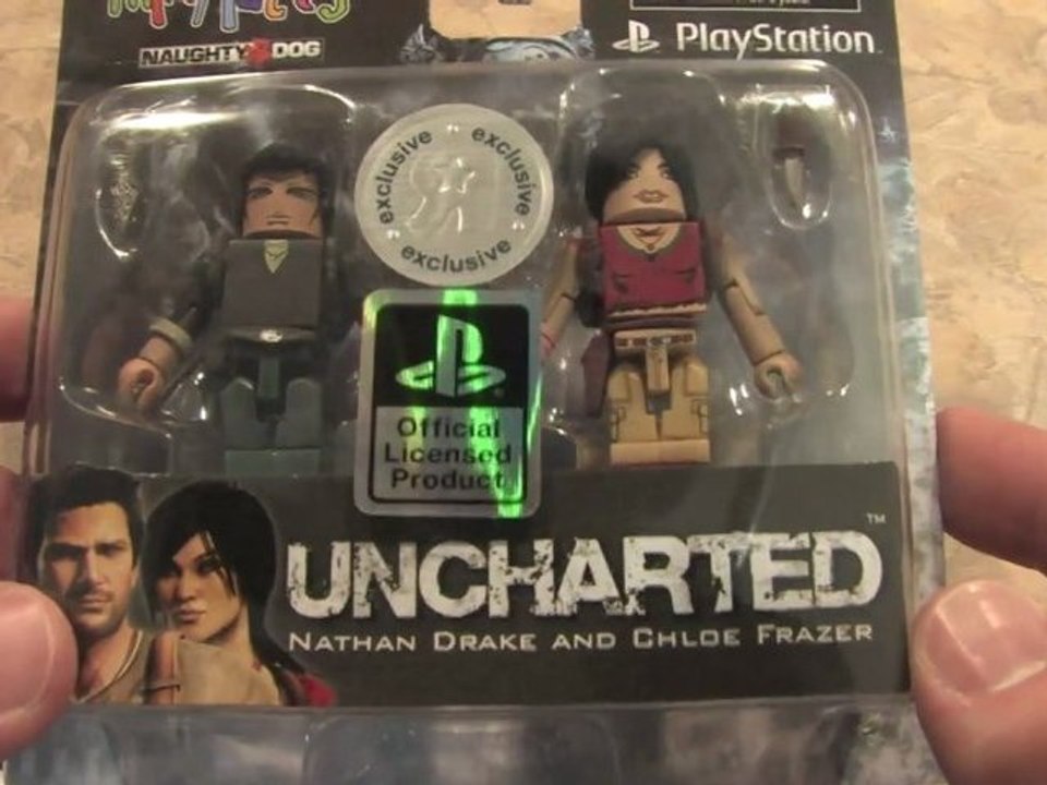 Classic Toy Room - MINIMATES UNCHARTED Nathan Drake and Chloe Frazer review