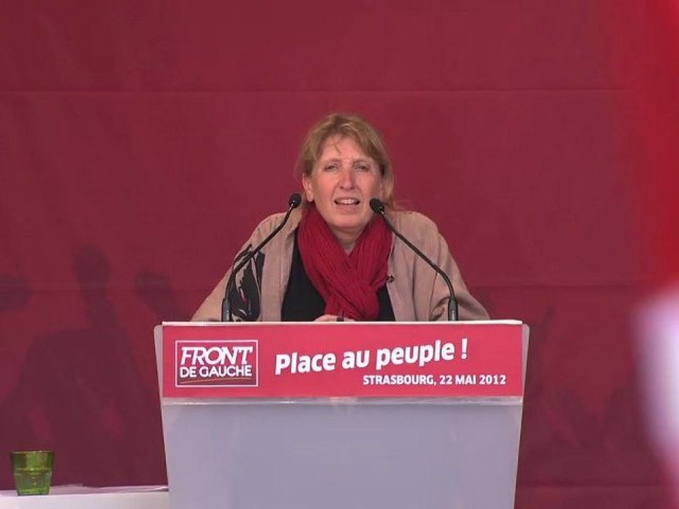 Discours de Josiane Nervi-Gasparini à Strasbourg