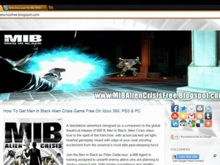 Men In Black Alien Crisis Game Keygen Crack + Free Download