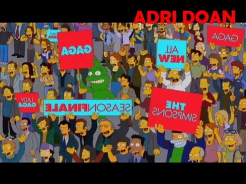 Lady Gaga en los simpson Parodia Loquendo (Adelanto)