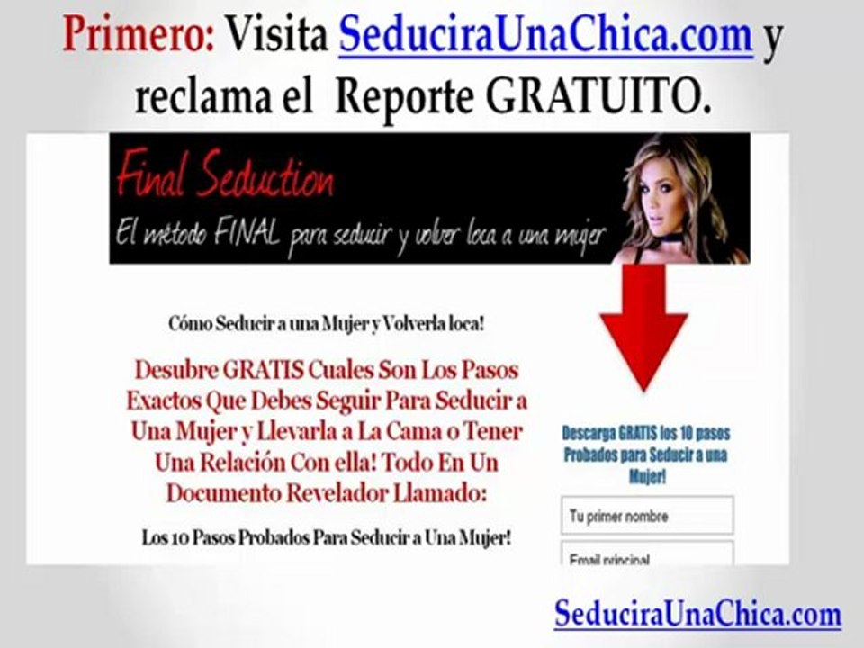 Como Seducir A Las Mujeres.- Tecnica De Las Palabras Trance