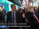 Visite du nouveau Ministre de la Ville (Val d’Oise)