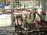 Inauguration d'un abri à vélo (Soisy-sous-Montmorency)