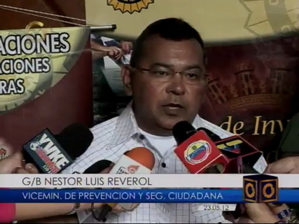 Reverol: se harán mesas técnicas de trabajo para la reforma de la Ley de Robo y Hurto de Vehículos