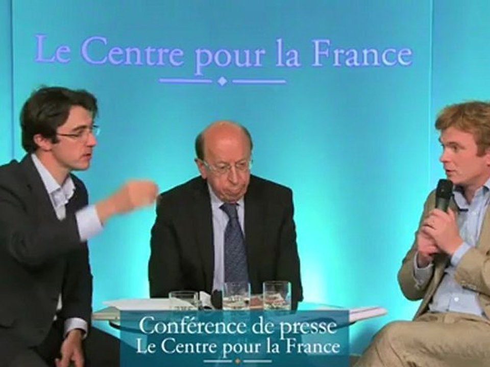Yann Wehrling, Marc Fesneau - Conférence de presse - Le Centre pour la France - 220512