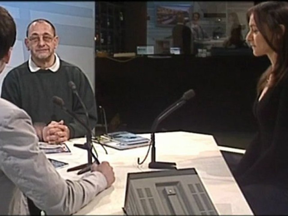 Carine Marret Nice Azur TV 8 avril 2010 "Promenades littéraires sur la Côte d'Azur"