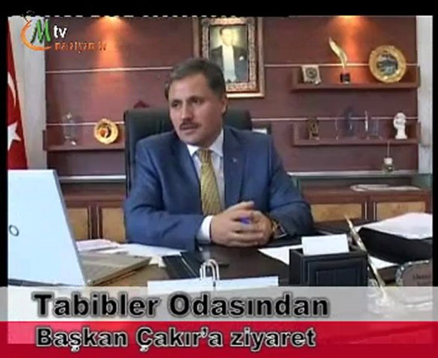 tabibler odasından başkan çakır'a ziyaret
