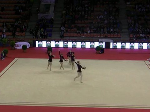 Championnat de France GR DF/DN Nimes 2012 - DF1 Juniors Paris Centre