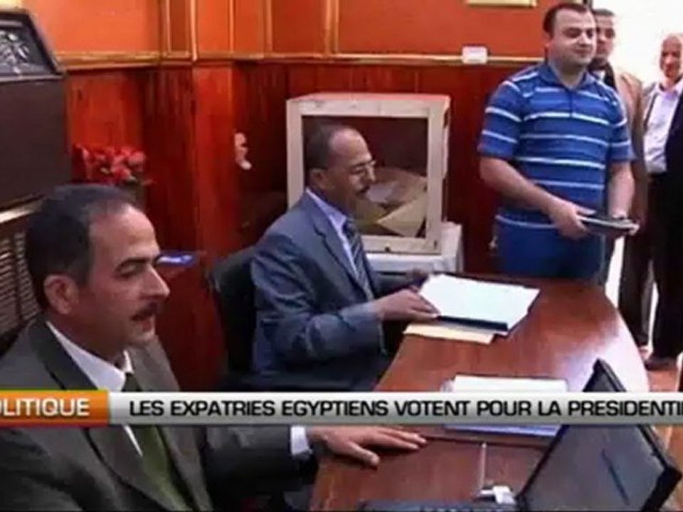 Les expatriés égyptiens votent pour la présidentielle
