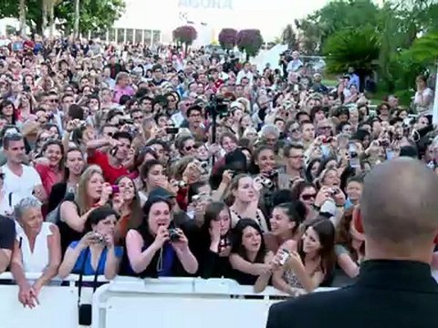 Cannes: Tapis rouge de Sur la route , de Walter Salles