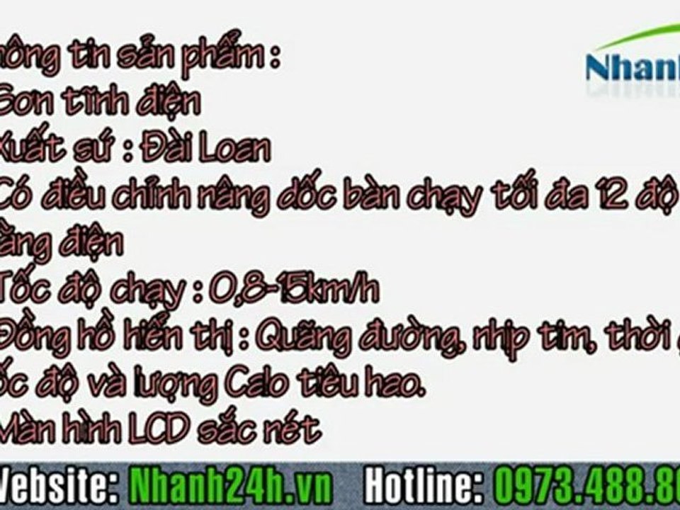 Máy chạy điện 4 chức năng US R130 - Nhanh24h.vn