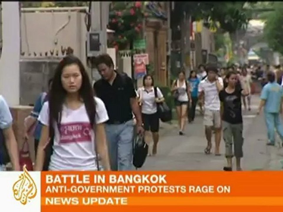 Bangkok burns as Thai protest heats up