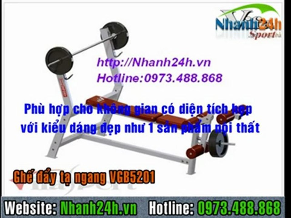Ghế đẩy tạ trên VGB5202 - Nhanh24h.vn