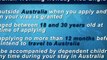 Working Holiday Visas - Australia