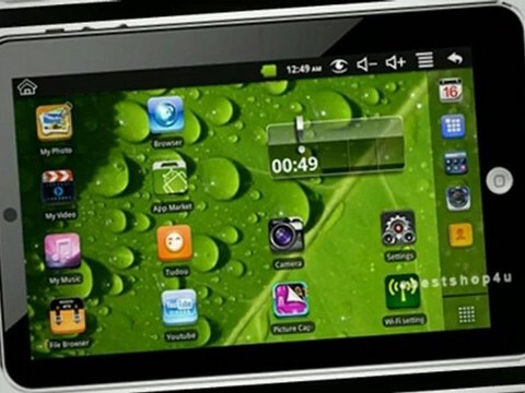 MID m702, MID 70002 - Google Android 2.2 7 inch Touchscreen Tablet PC for $86.95