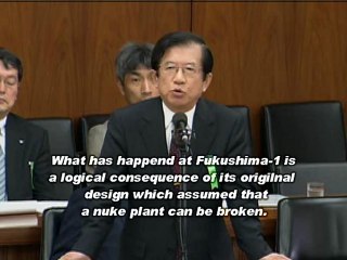 Prof. Takeda's Testimony: "Japanese Nuke Plants Are Meant to Collapse"／武田邦彦・国会証言（May/18/2012)