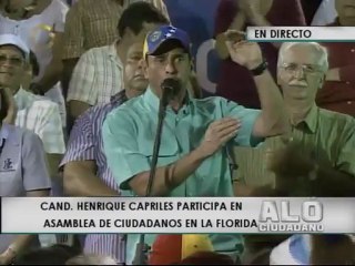 Download Video: Capriles anuncia fecha de la inscripción de su candidatura