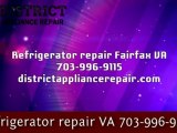 Refrigerator repair Chantilly VA 703-996-9115 Appliance repair