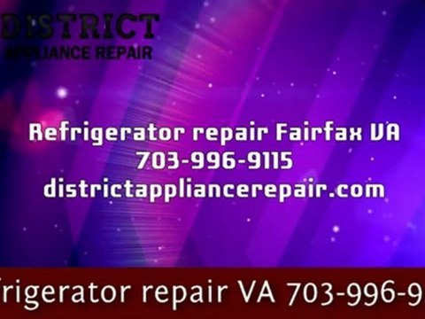 Refrigerator repair Chantilly VA 703-996-9115 Appliance repair