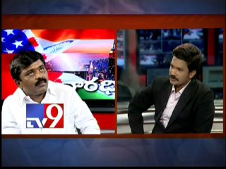 USA - Varadhi - Cong leader Labbi Venkataswamy on AP politics with NRIs - Part 1
