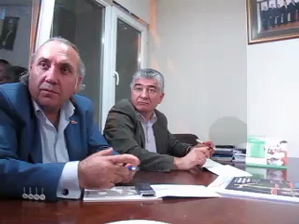Hayrullah Ertem Tahsin Usta  TDF seçimlerine giderken