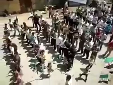 Syria فري برس ادلب كفردريان مظاهرة الأربعاء 23 5 2012 Idlib