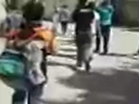 Syria فري برس اللاذقية الرمل الجنوبي مظاهرة طلابية 23 5 2012 Latakia