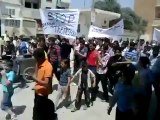 Syria فري برس ادلب  زردنا مظاهرة صباحية الثلاثاء 22  5  2012 Idlib