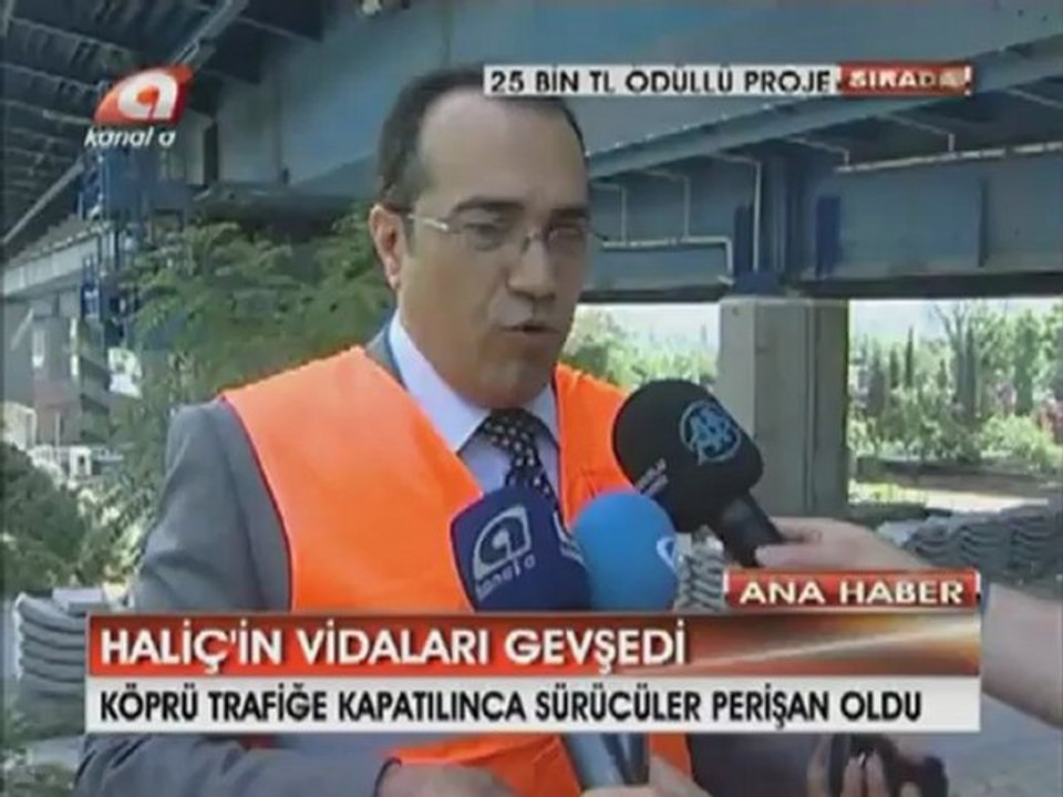 Haliç'in Vidaları Gevşedi