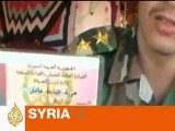 Syrian army officer deserts army