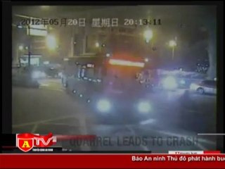 ANTÐ - Hậu quả của trận cãi lộn trên xe buýt ở Trung Quốc: 14 người bị thương