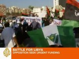Libyan opposition in dire need of funding