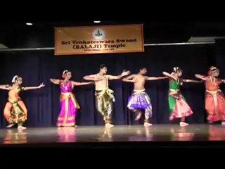 SRI VENKATESWARASWAMY TEMPLE:  NRITHYASAMARPANAM: MADHAVAPEDDI MURTHY: BRAHMAMOKATE