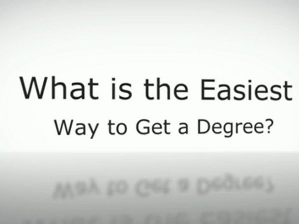 Easy Degrees