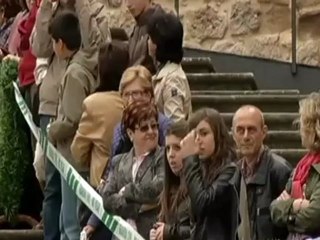 La reina Doña Sofía asiste a la inauguración de "Monacatus" en Oña (Burgos)