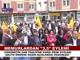 Zilede memurlardan %3,5 eylemi zileweb.com