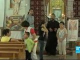 Mobilisation des coptes contre les islamistes (France24)