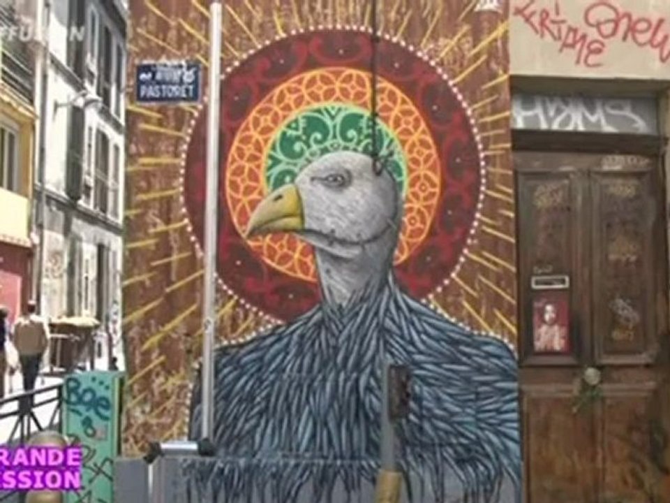 Street Art: il redécore les murs du Cours Julien (Marseille)